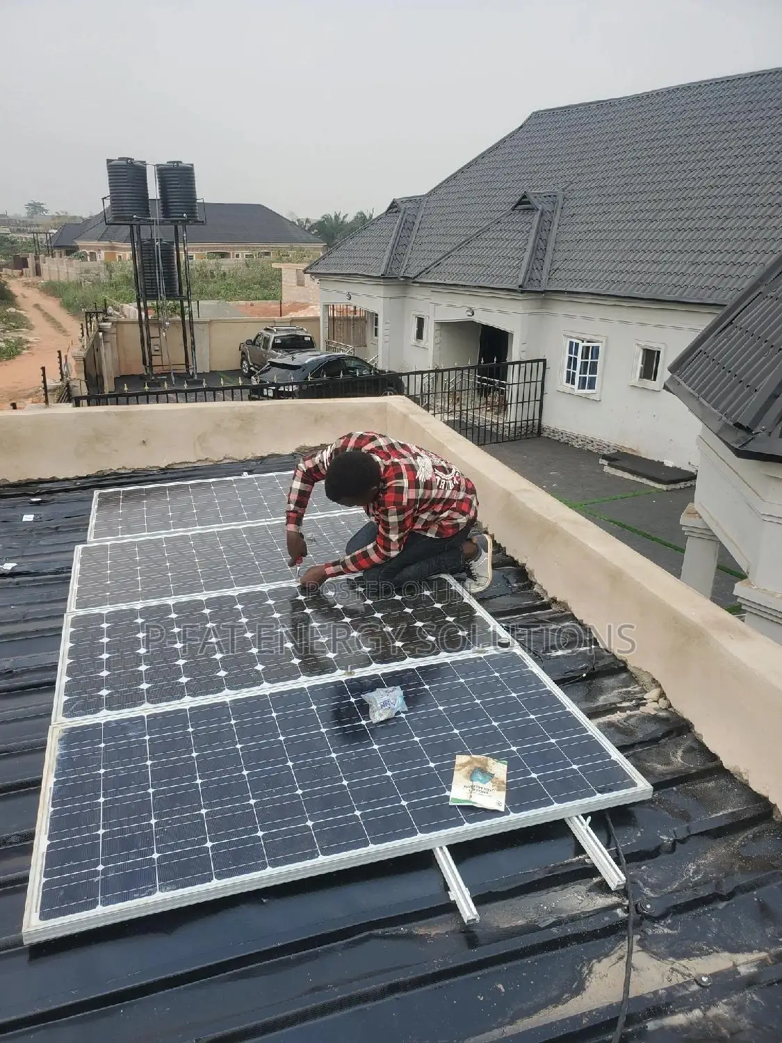 3.5kva, 6 Panels, 2 Turbular Batteries Full Installation