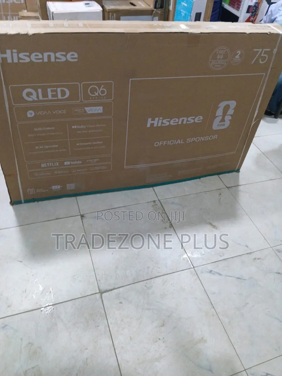 Premium Hisense 75” QLED Smart Television