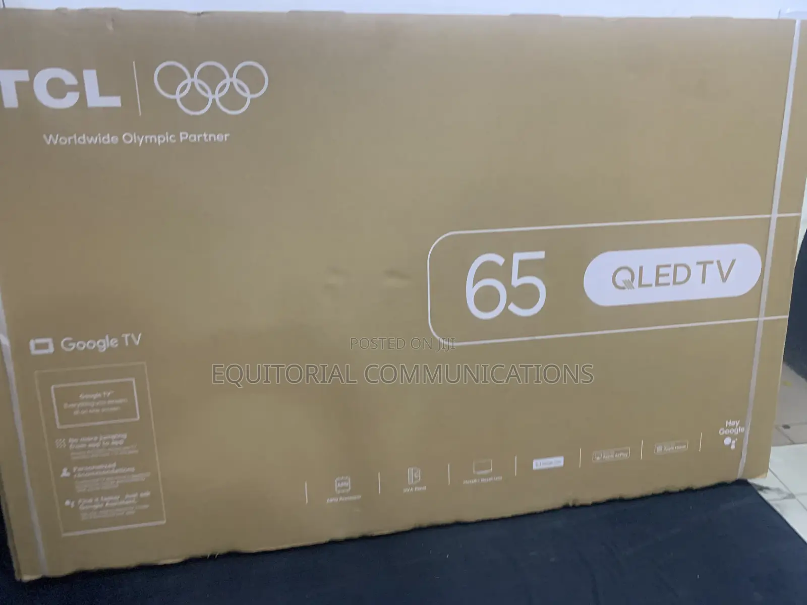 TCL 65T6D 65 Inch QLED TV for Home Cinema