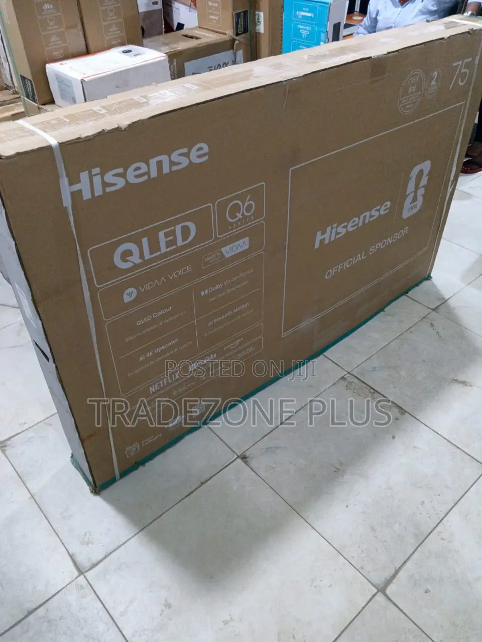 Big Screen Hisense QLED Smart TV