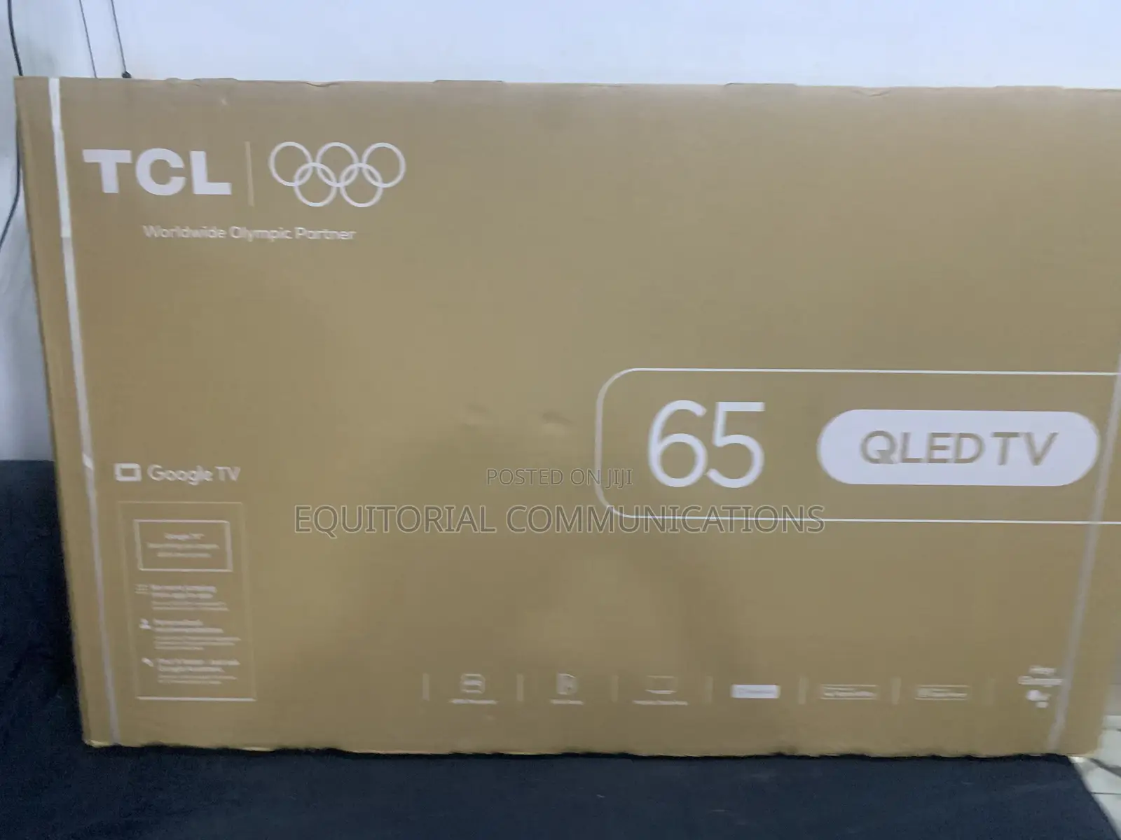 TCL 65 Inch QLED Smart TV With Large Screen