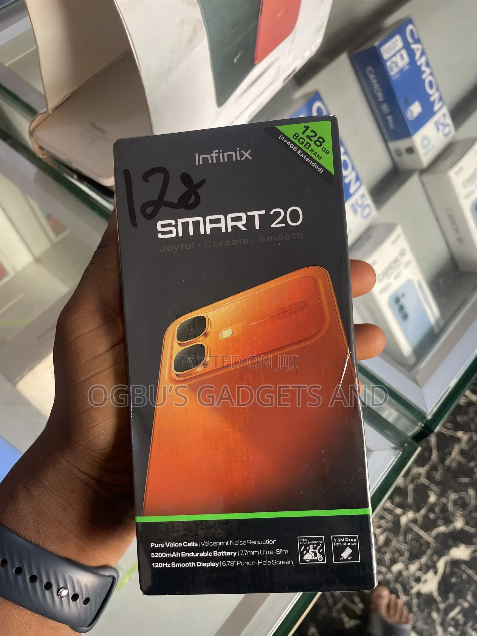 New Infinix Smart 20 128 GB Orange