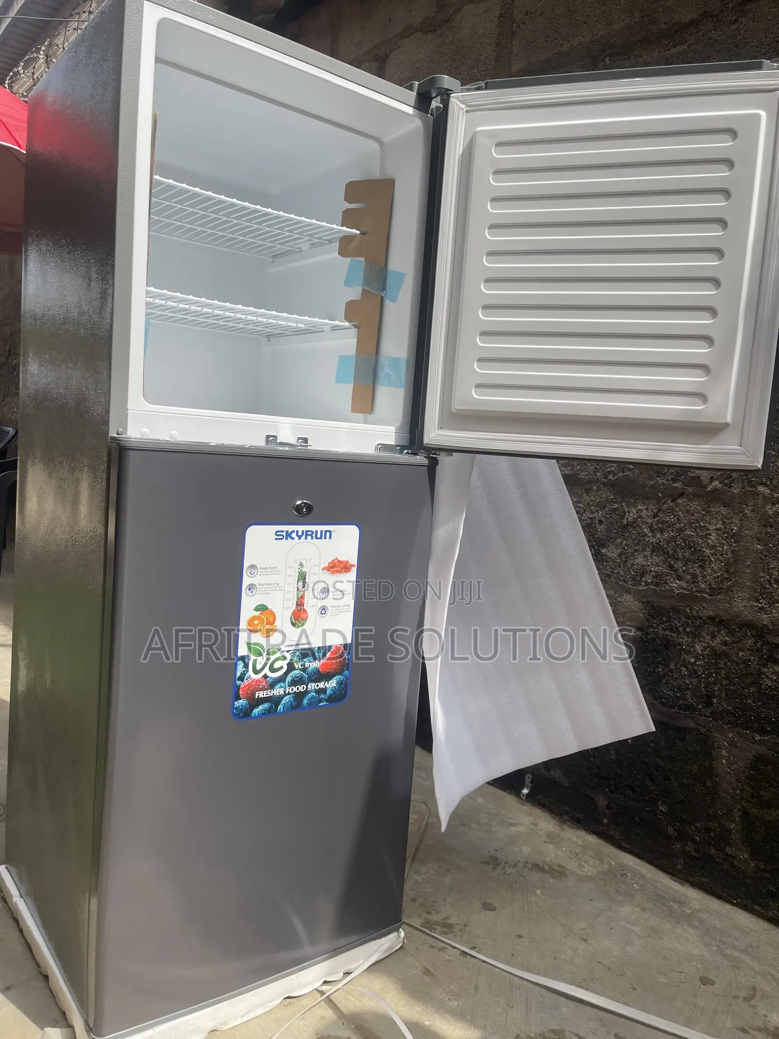 Skyrun 195L Refrigerator – Cool Storage, Modern Living