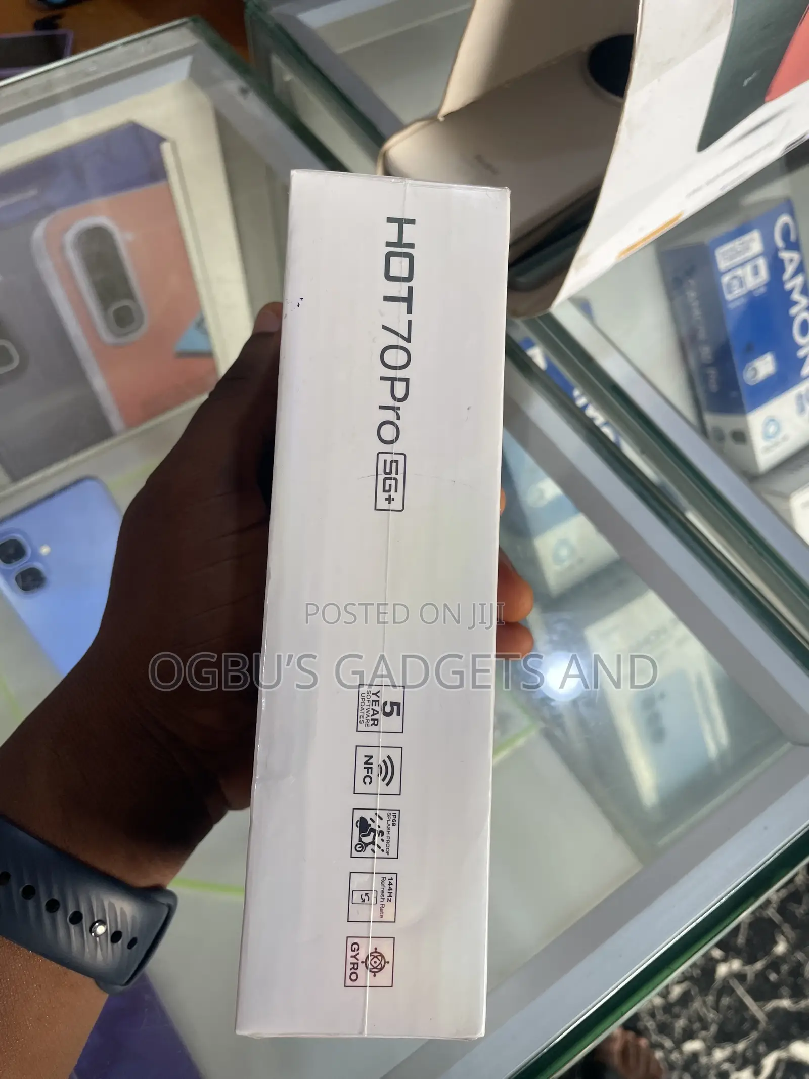 New Infinix Hot 70 Pro 5G+ 256 GB