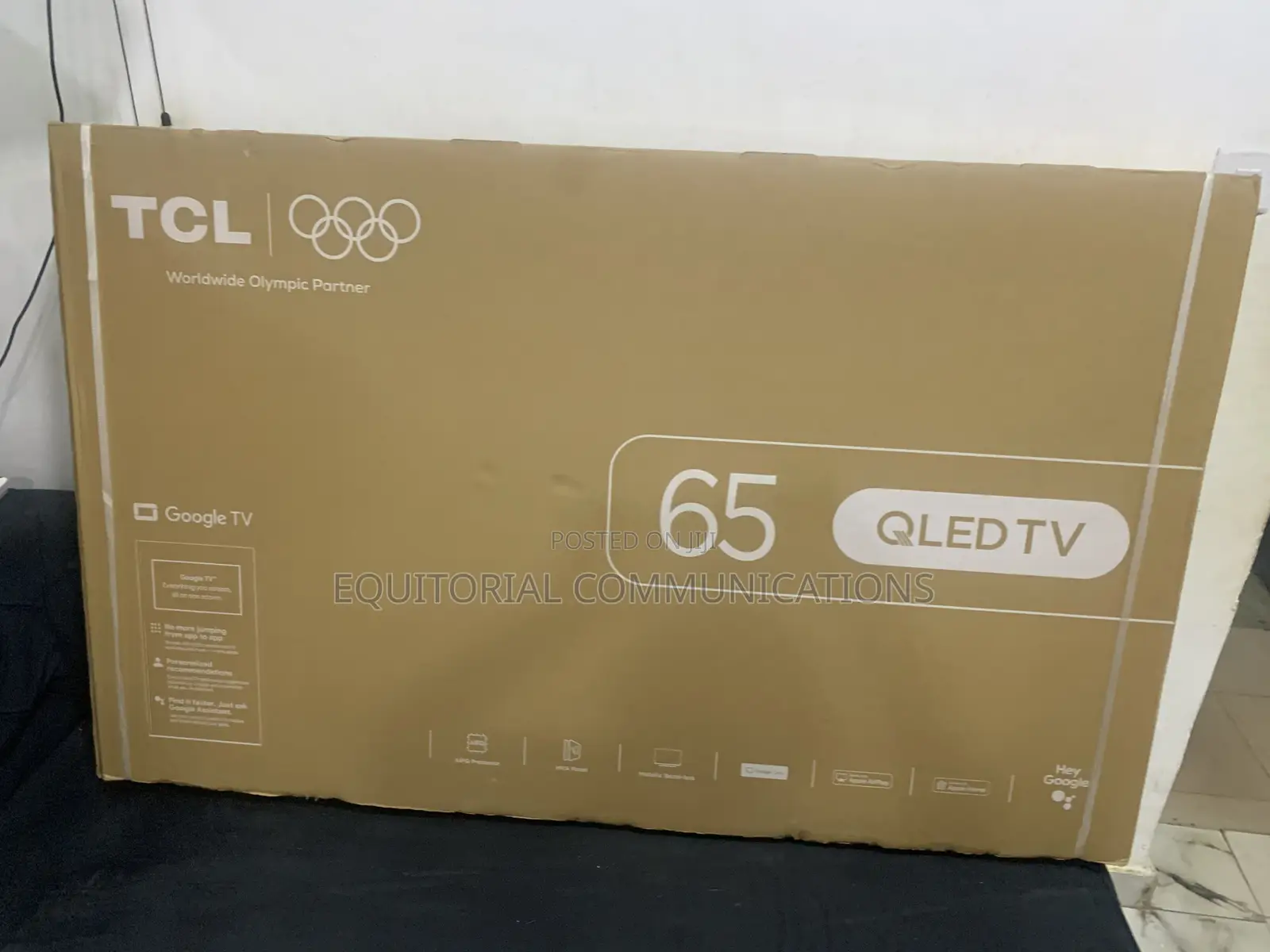 TCL 65 Inch QLED Smart TV With Vibrant Colors