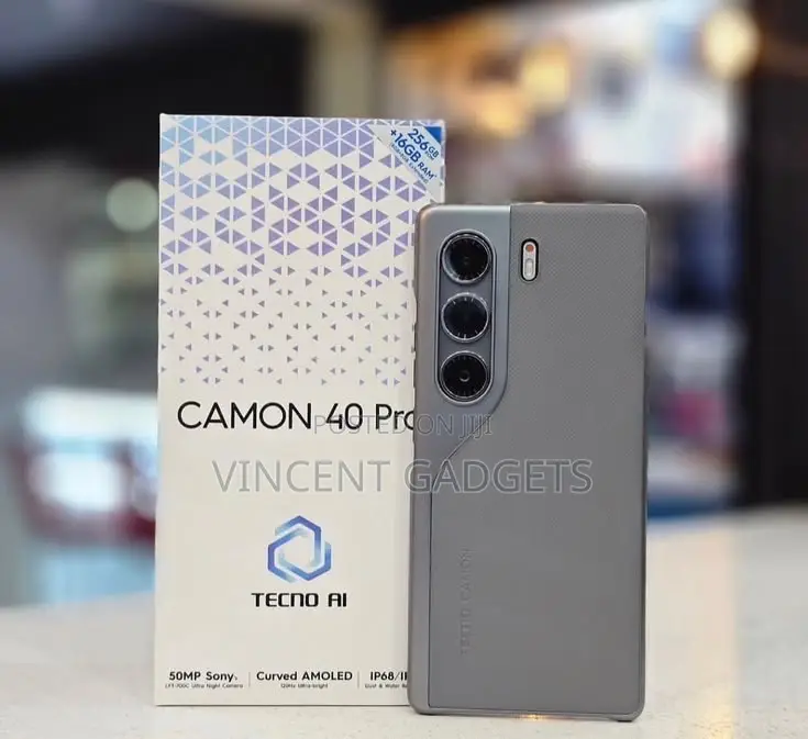 New Tecno Camon 40 Pro 5G 256 GB