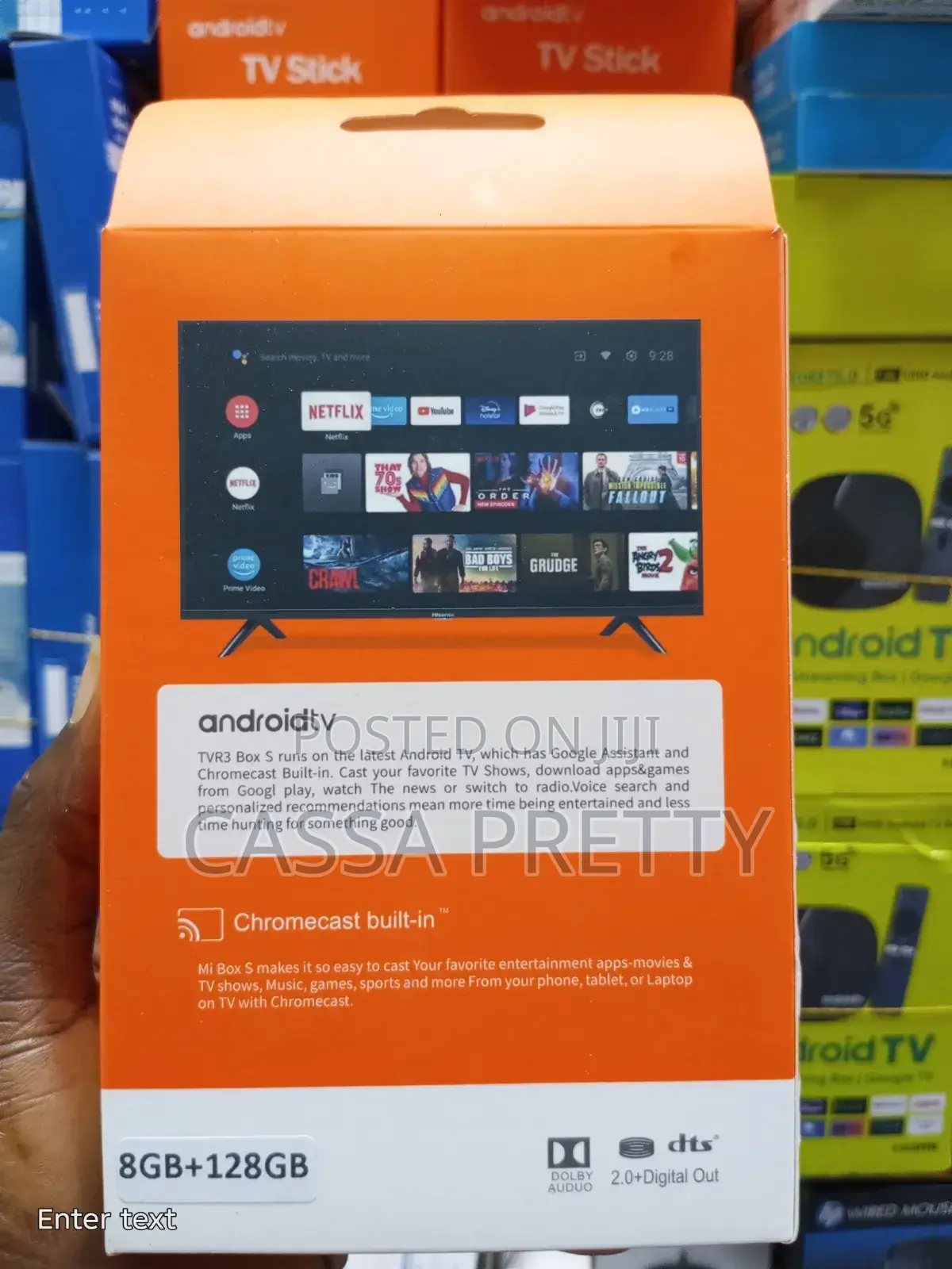 Android TV Stick 4K Ultra HD With Remote