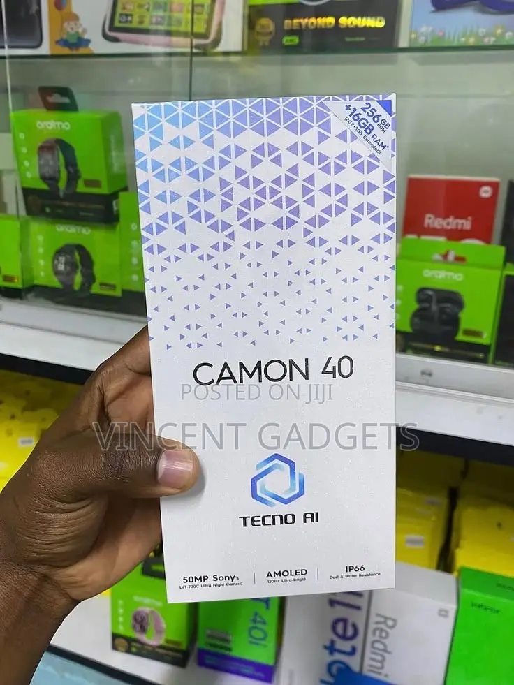 New Tecno Camon 40 Pro 5G 256 GB