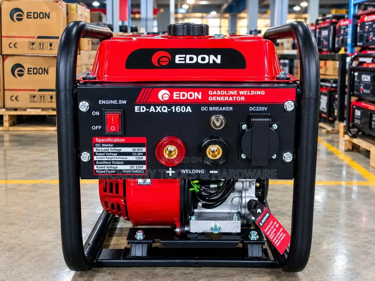 EDON EGA3500 3.0kW Gasoline Welding Generator – AVR Automatic