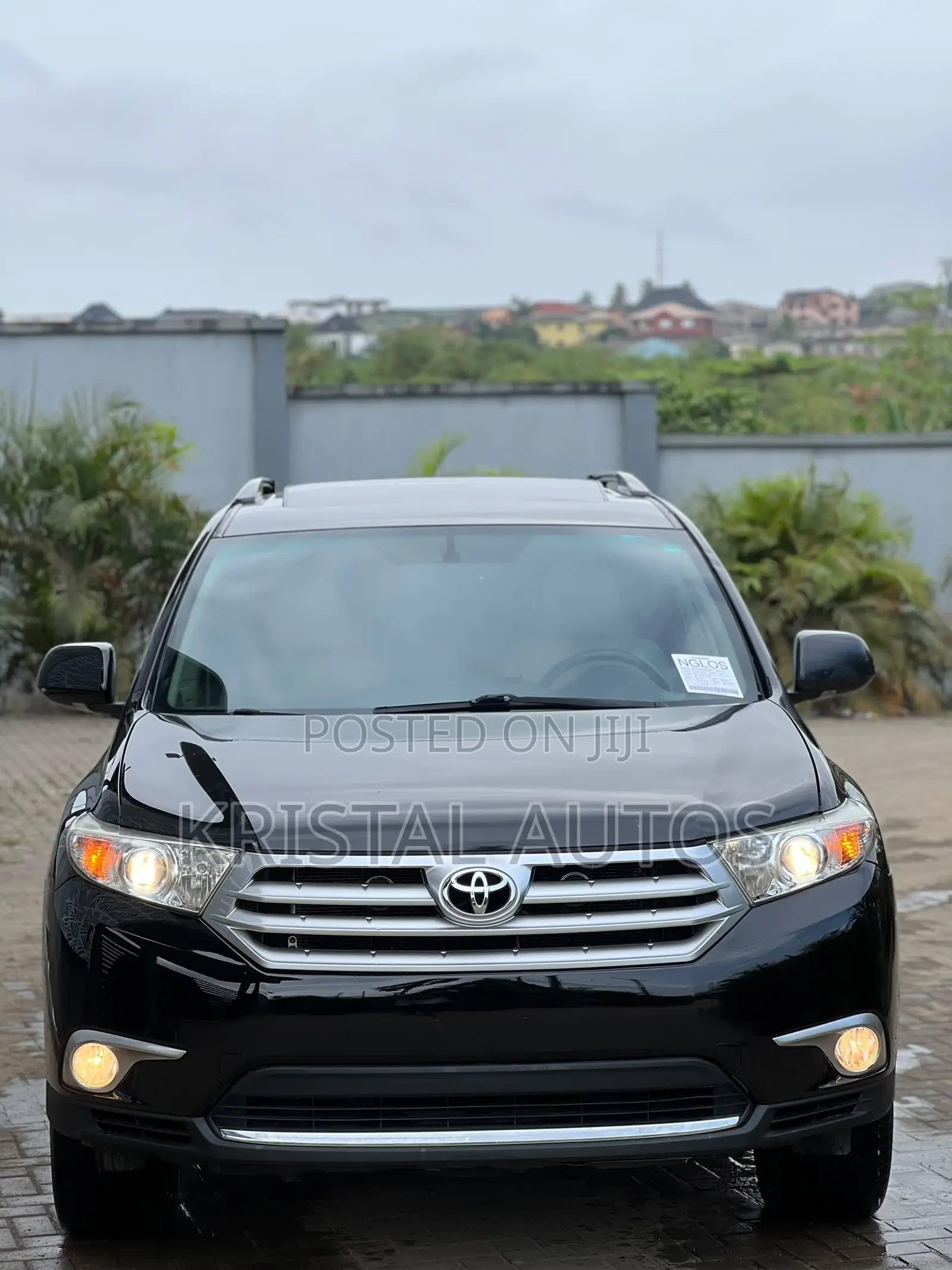 Toyota Highlander Limited 2012 Black