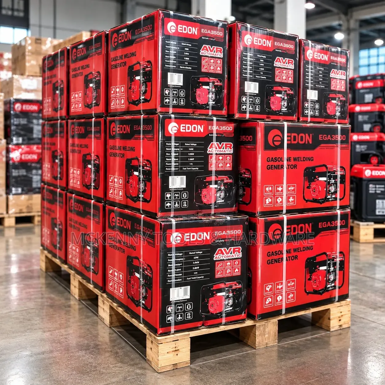 EDON EGA3500 3.0kW Gasoline Welding Generator – AVR Automatic