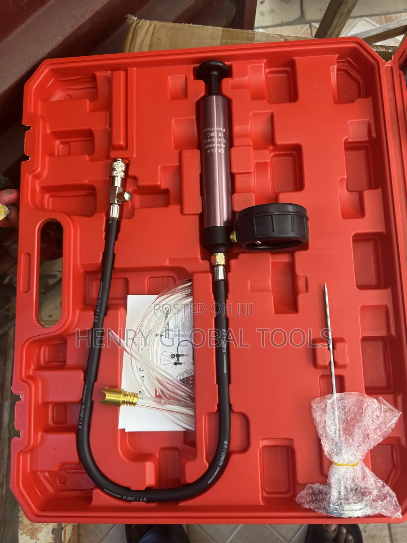 Radiator Tester Cooling System Pressure Test Kit – 28PCS