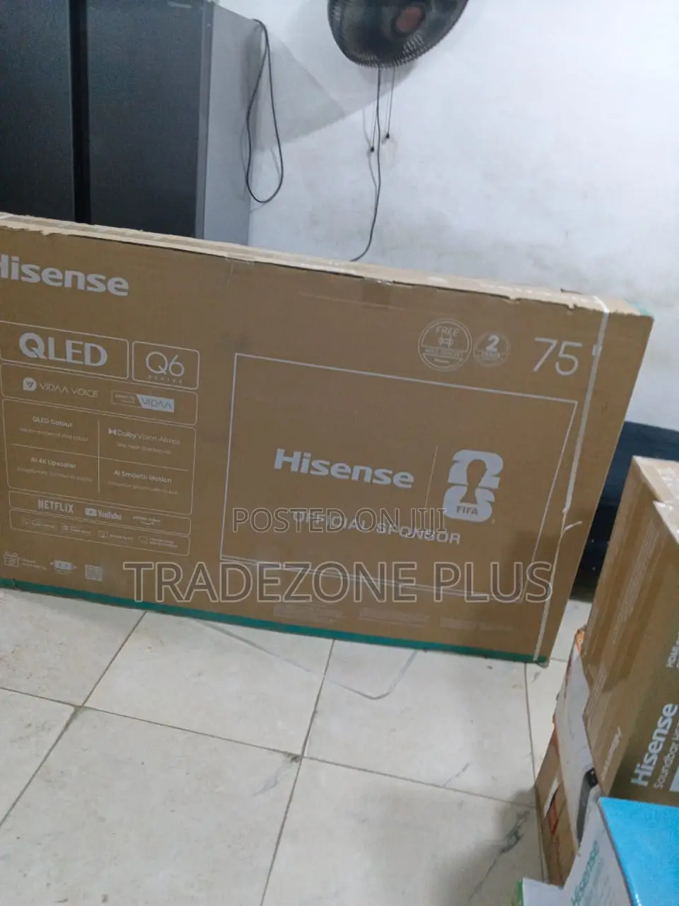 Get Hisense 75” QLED UHD Smart TV Today