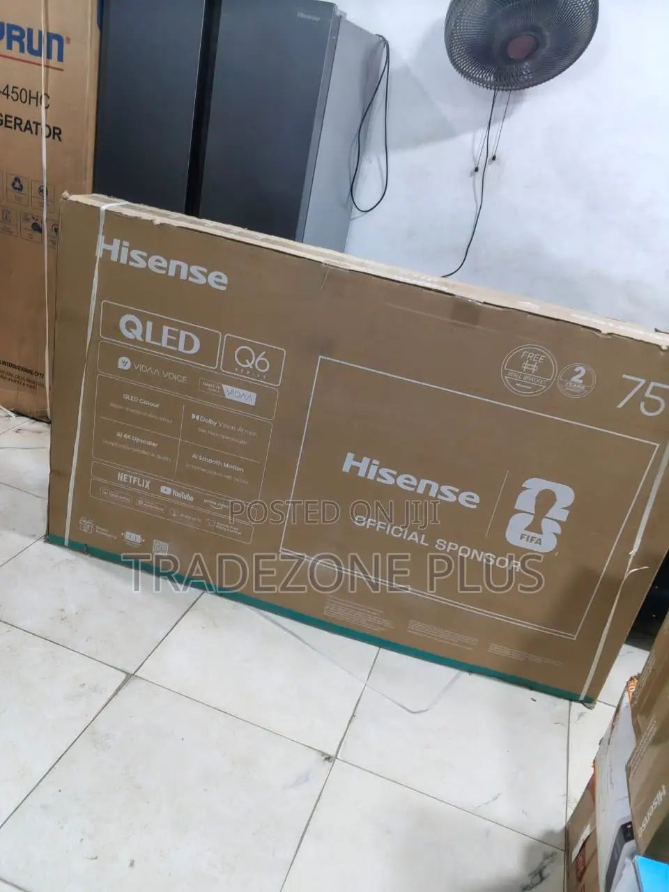Get Hisense 75” QLED UHD Smart TV Today
