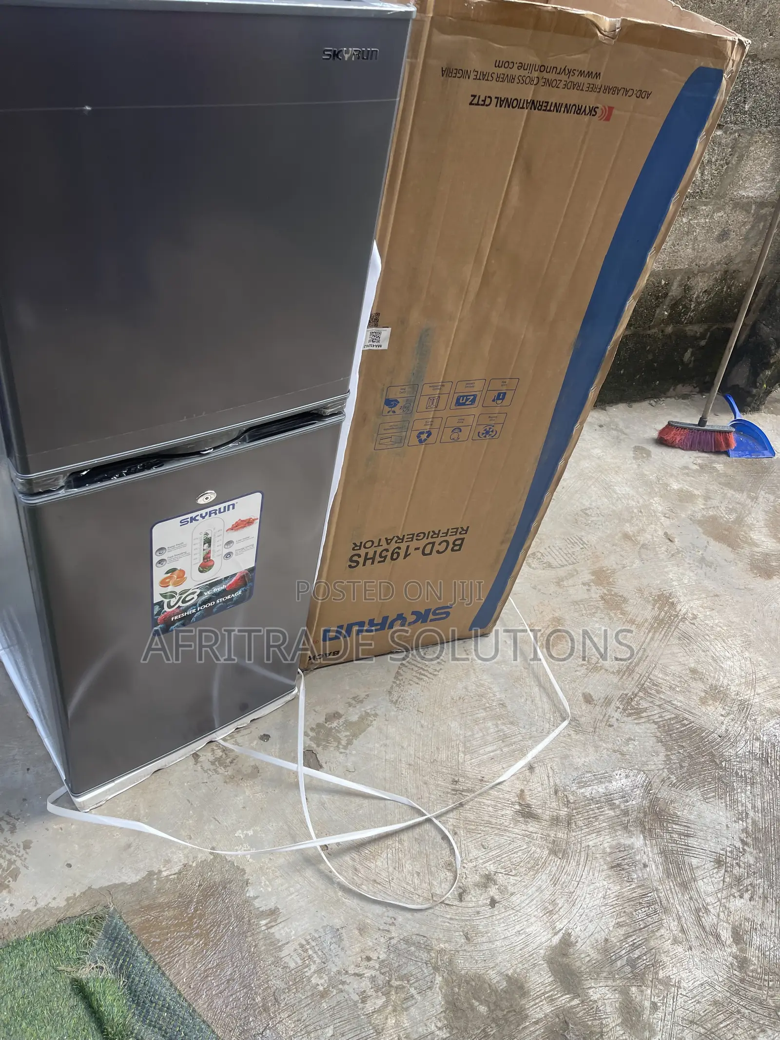 Skyrun 195L Fridge – Cool Convenience for Every Home