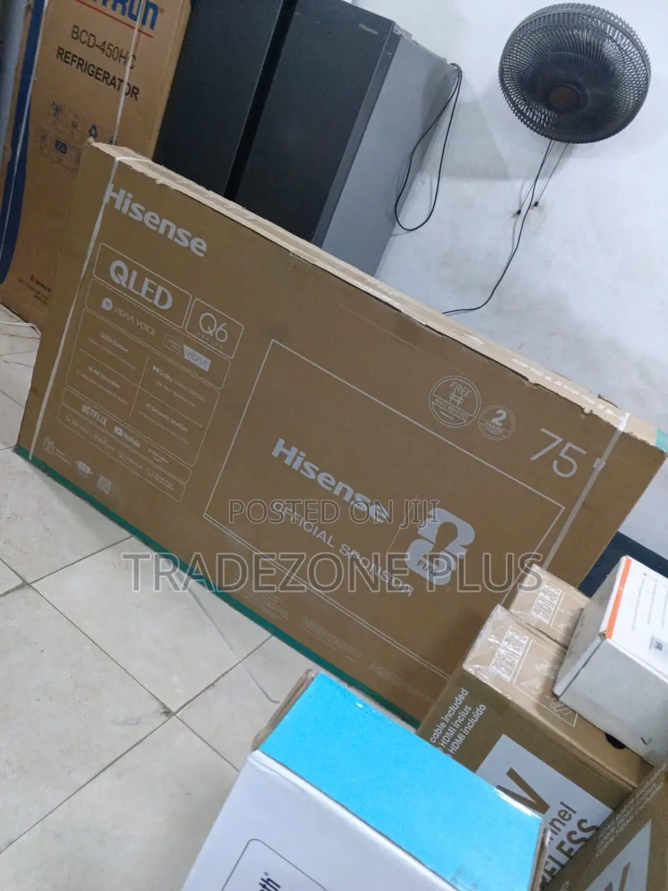 Entertainment Upgrade – Hisense 75” QLED Smart TV