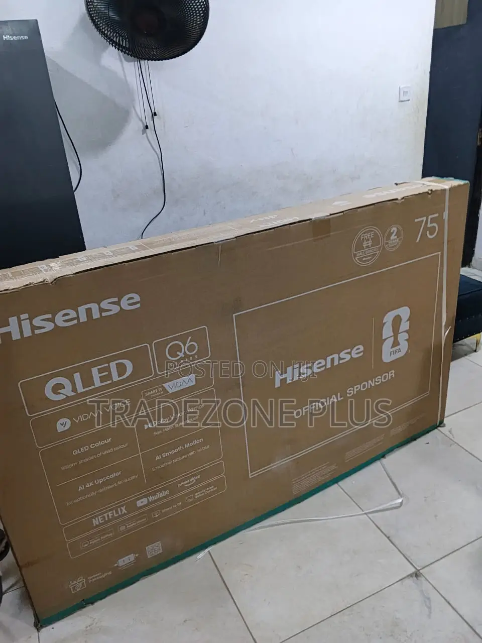 Hisense 75 Inch QLED Smart TV for Your Home