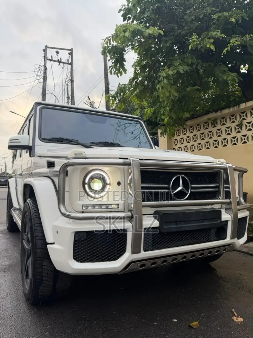 Mercedes-Benz G-Class G63 AMG 4dr SUV 4WD (5.5L 8cyl Turbo 7A) 2014 White