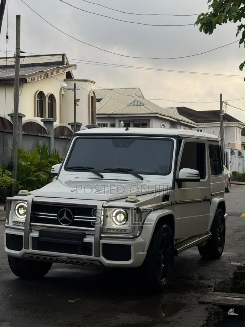 Mercedes-Benz G-Class G63 AMG 4dr SUV 4WD (5.5L 8cyl Turbo 7A) 2014 White