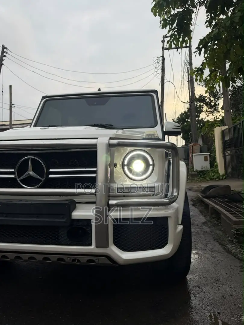 Mercedes-Benz G-Class G63 AMG 4dr SUV 4WD (5.5L 8cyl Turbo 7A) 2014 White