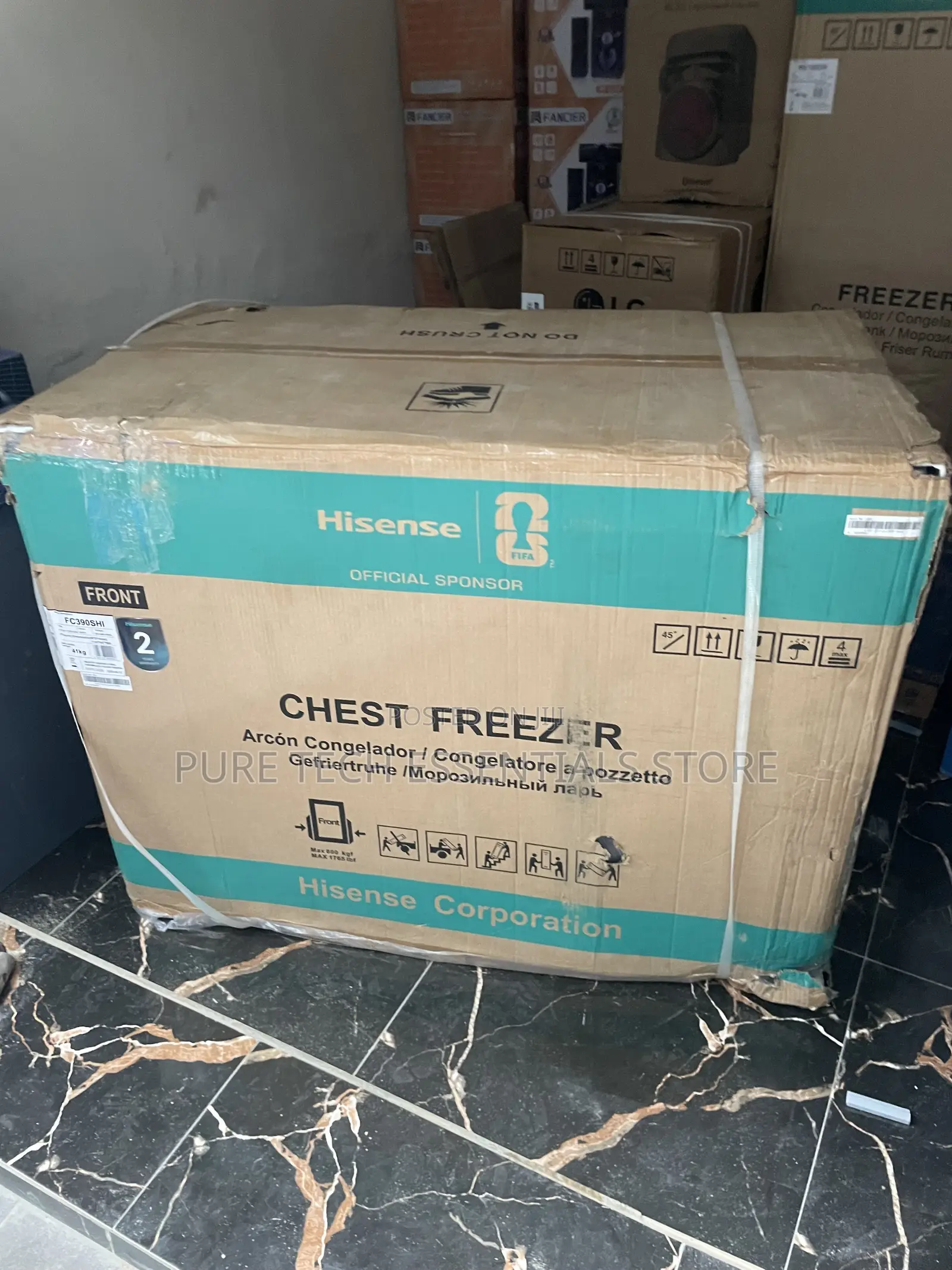 New Hisense Inverter Chest Freezer 300 Liters