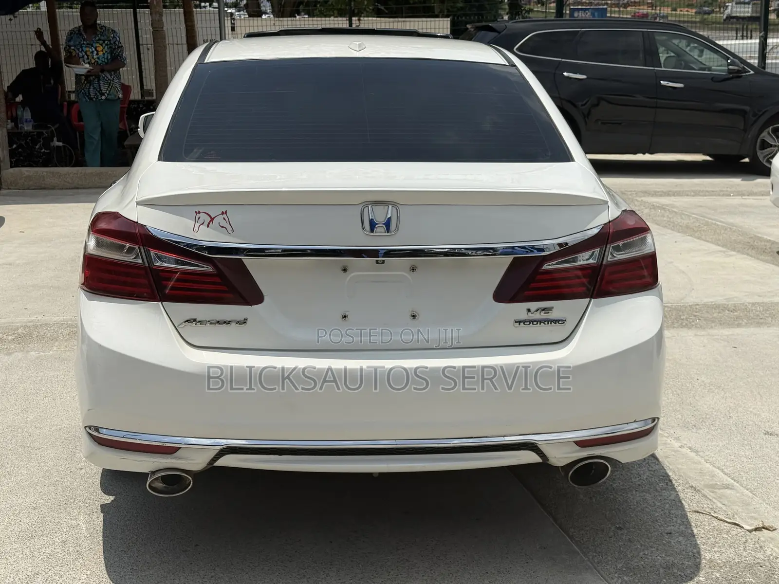 Honda Accord Touring V-6 4dr Sedan (3.5L 6cyl 6A) 2014 White