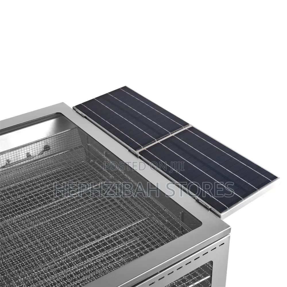 Solar / Electric Dehydrator 10 Large Trays Stainless Steel
