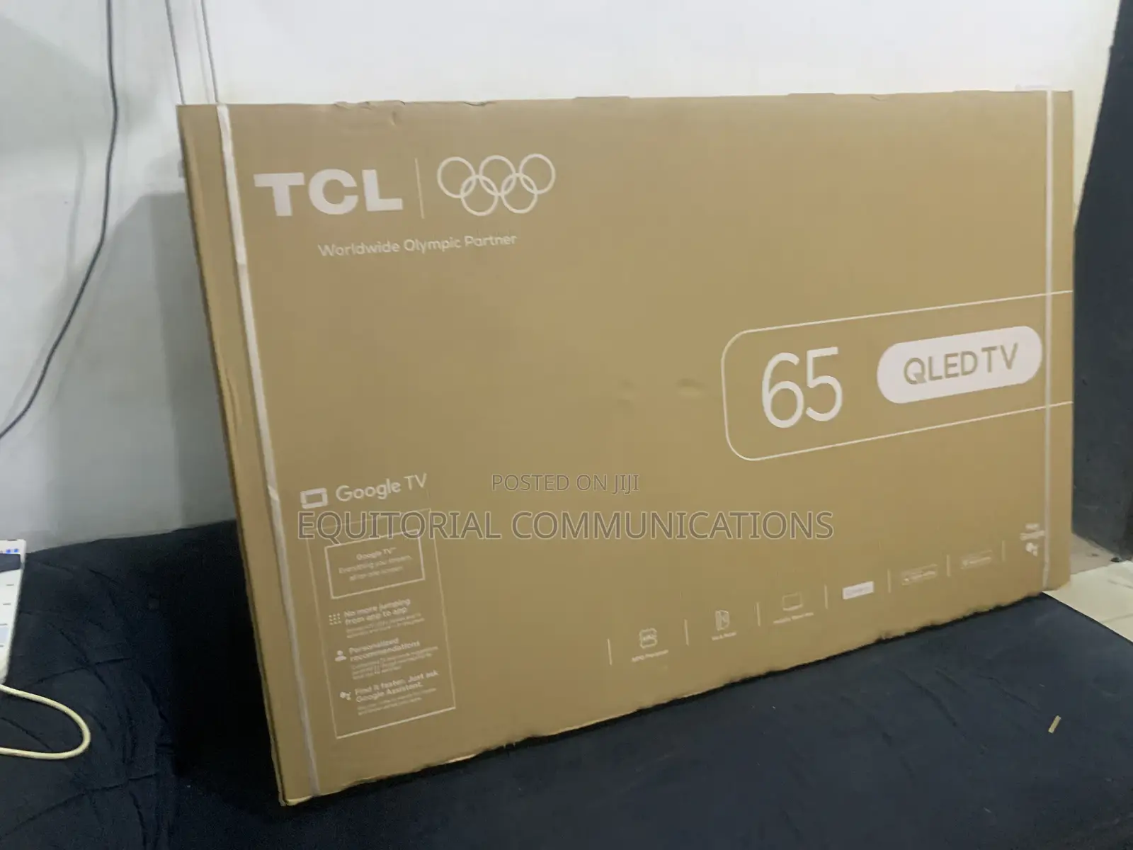 TCL 65T6D 65 Inch QLED Smart TV With Sleek Design