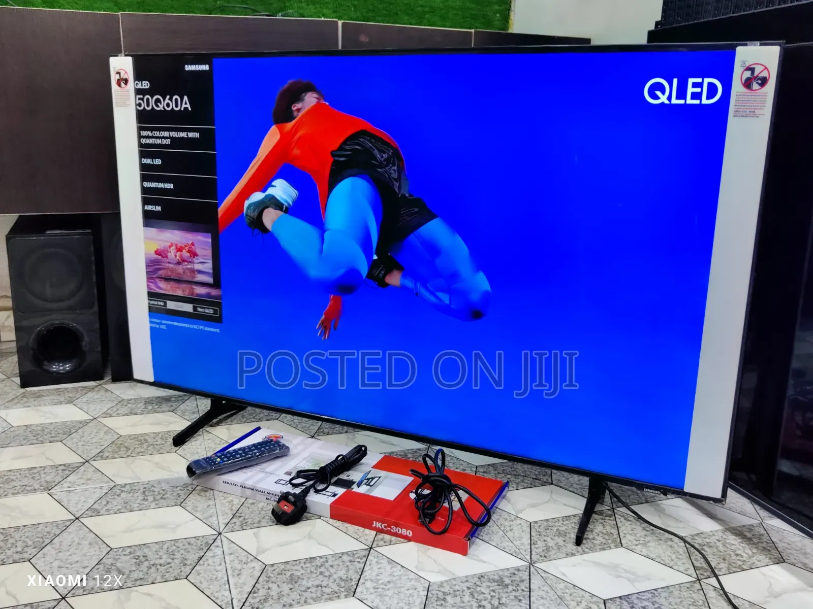 Samsung 50" Qled Q60A Bezel-Less Screen Airslim 2021 Smart TV