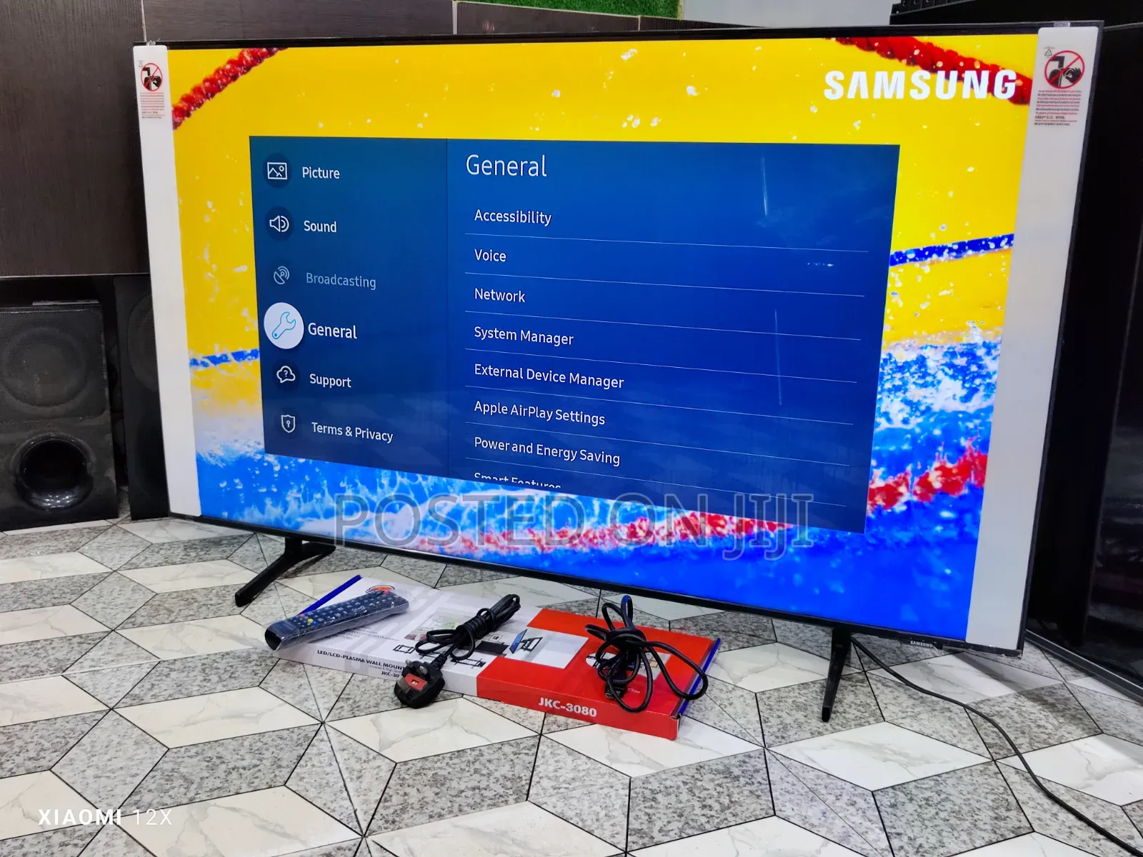 Samsung 50" Qled Q60A Bezel-Less Screen Airslim 2021 Smart TV