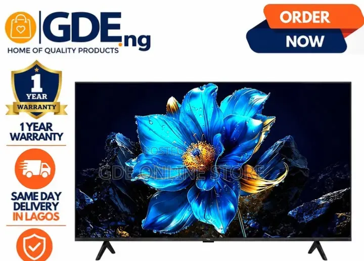 TCL 65inch Qled Google Smart TV/65t6d
