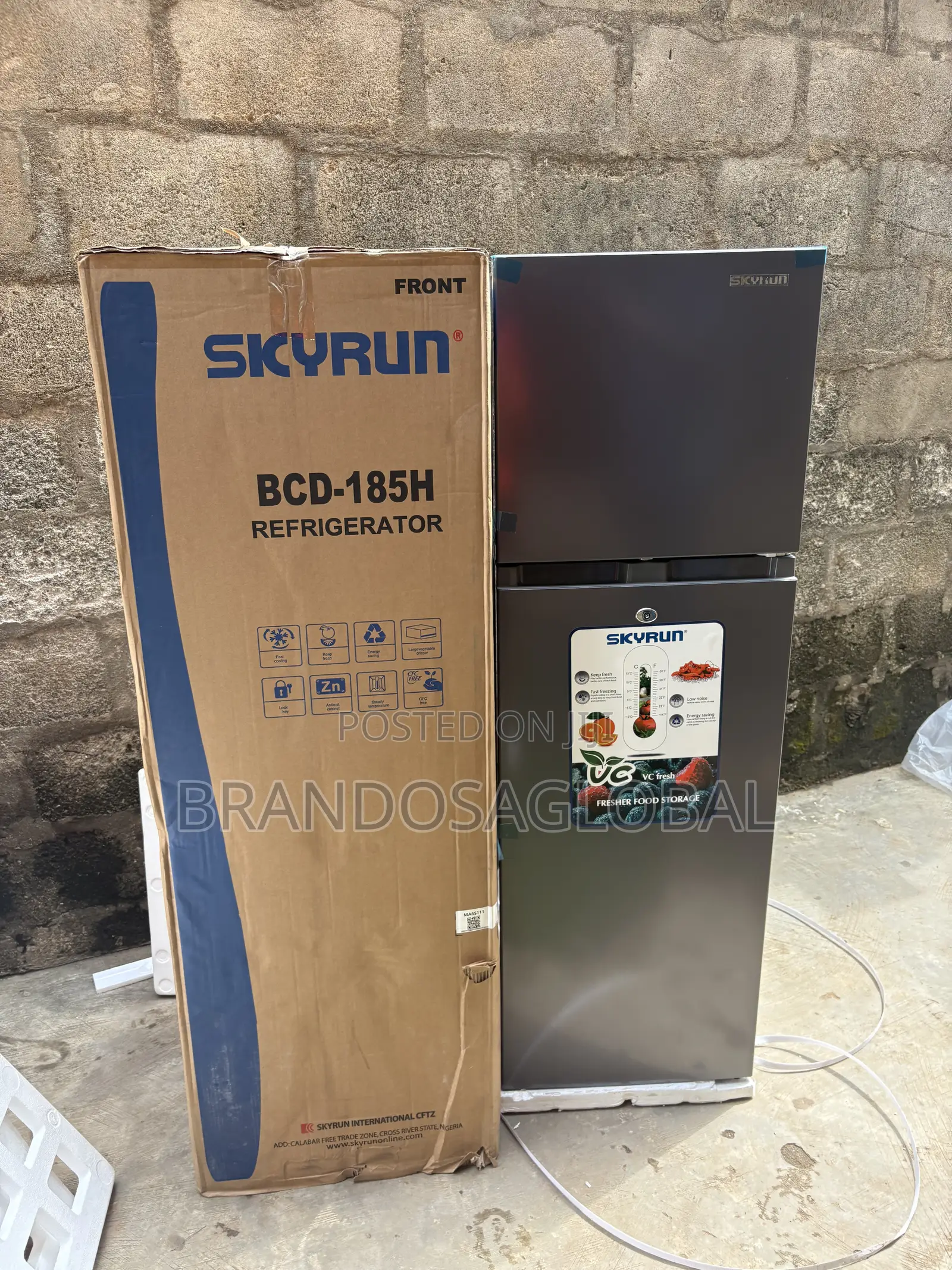 Skyrun BCD-185H Refrigerator