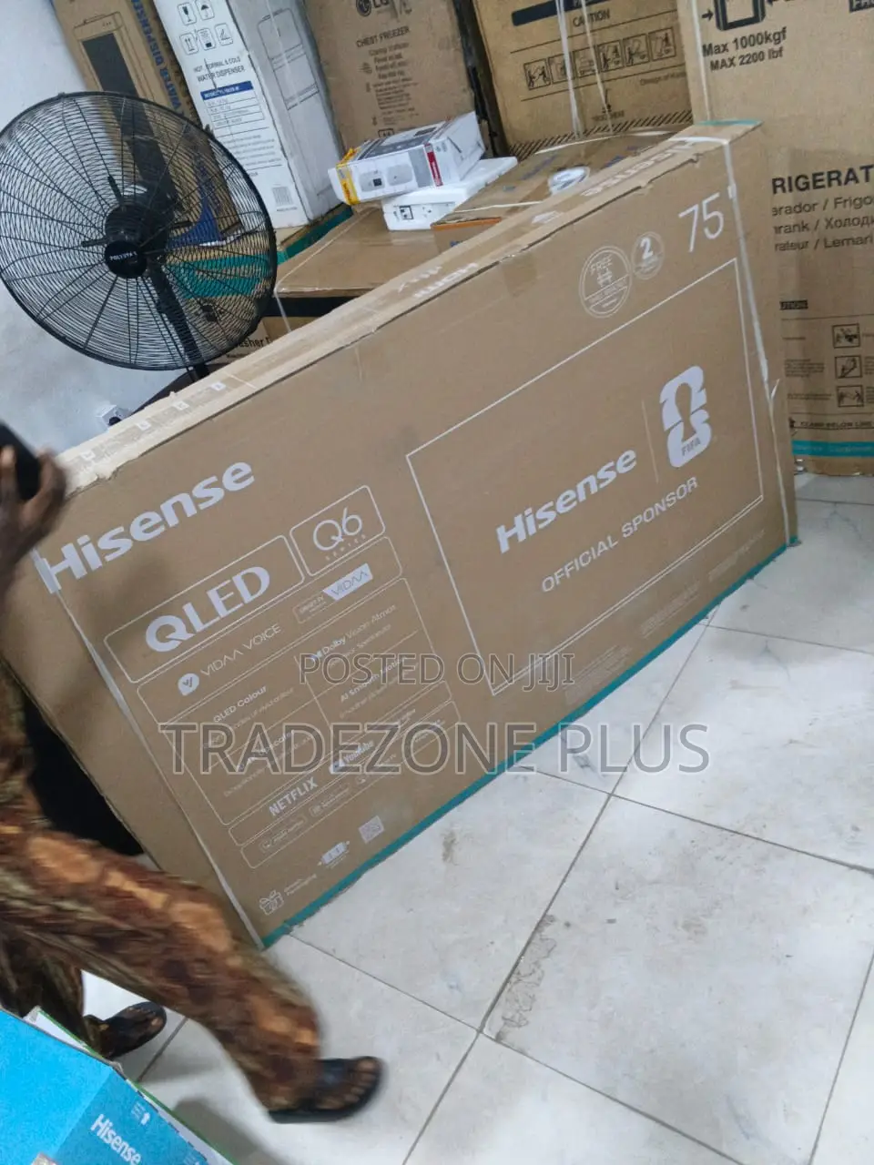 Massive Screen Hisense 75Q6Q Smart QLED TV