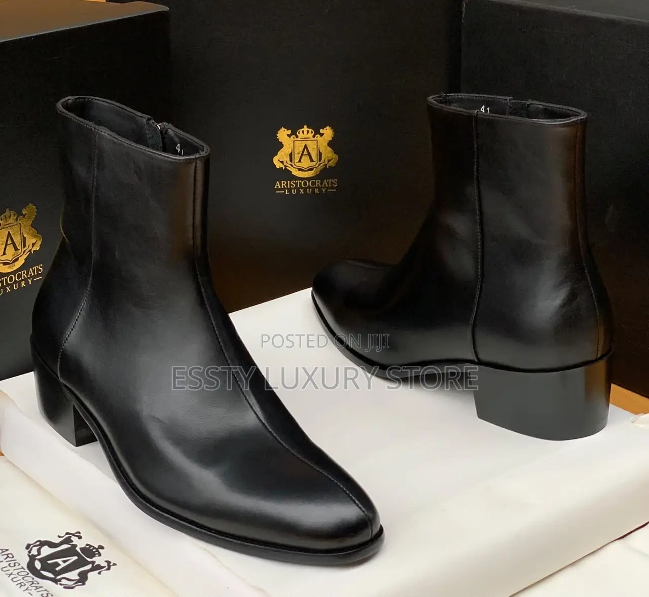 Quality Luxury Aristocrats Ankle Boots