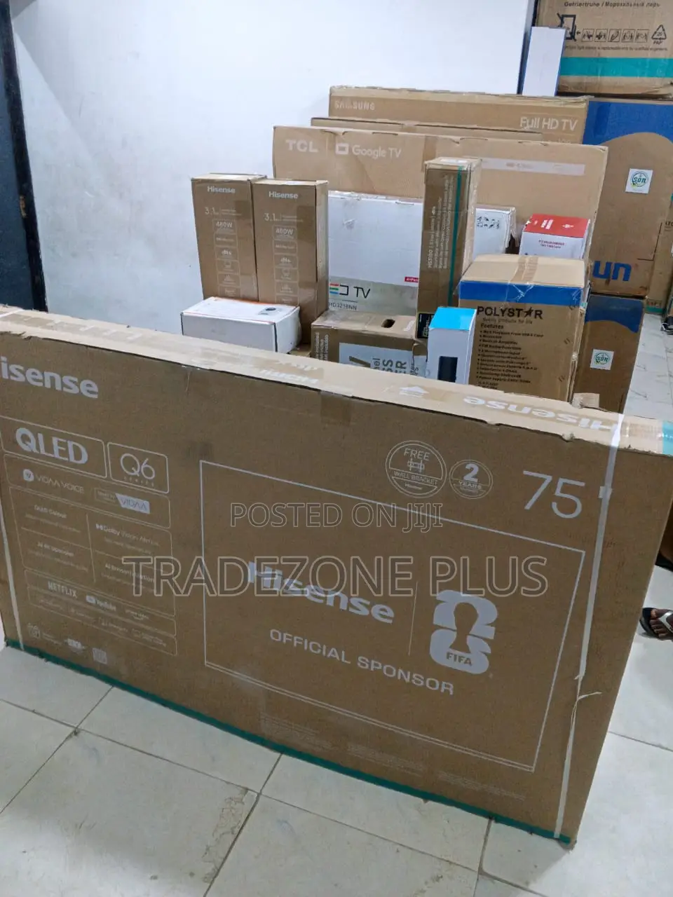 Bring Home Hisense 75-Inch QLED Smart TV