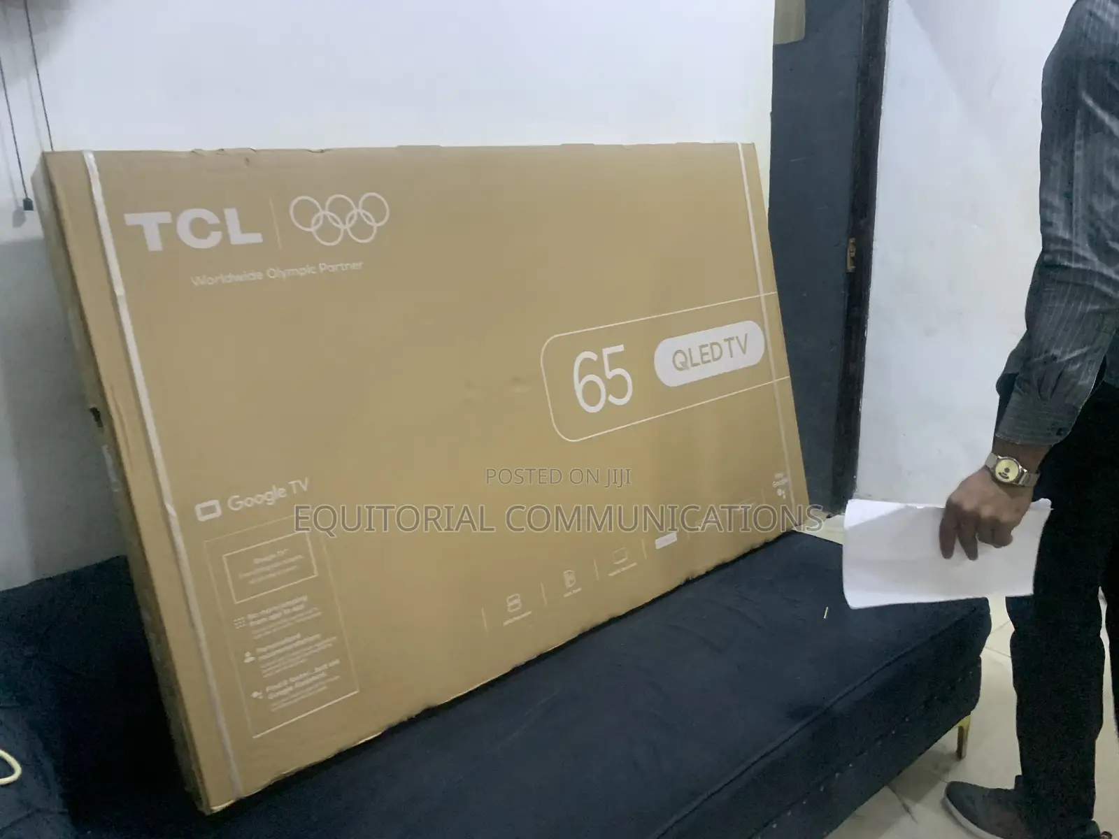 TCL 65 Inch QLED Smart TV With Brilliant Color and Detail