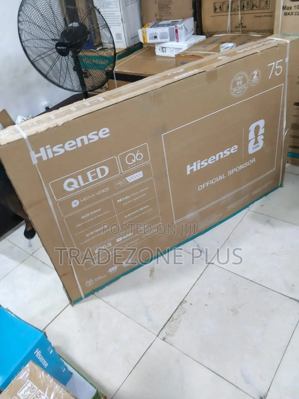 Big Entertainment Starts With Hisense 75” QLED TV