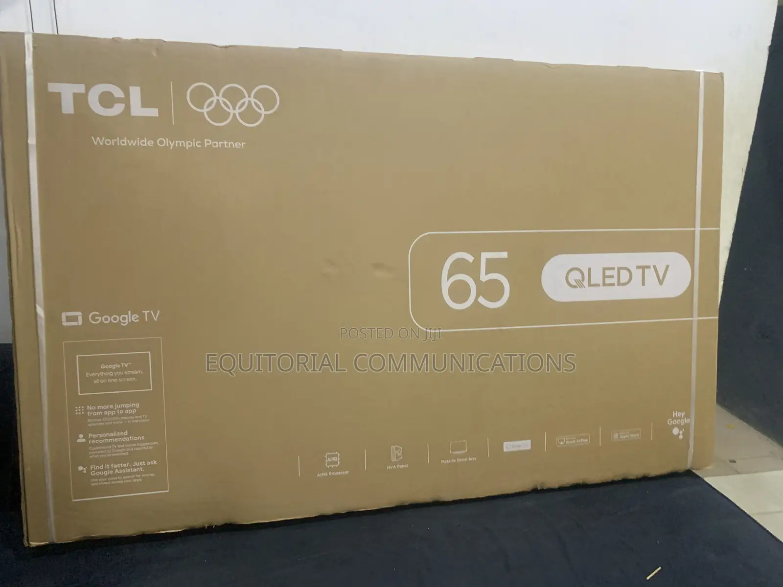 TCL 65 Inch QLED Smart TV With Big, Bright Picture