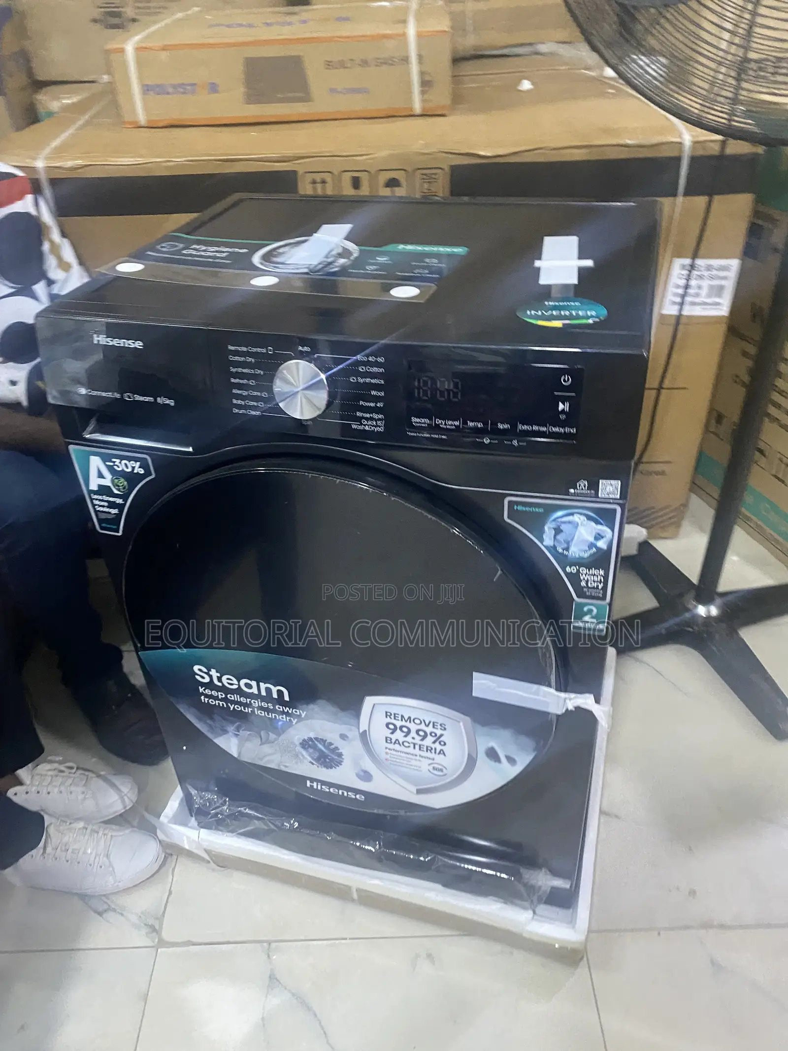 Original Hisense Front Load Washer Dryer 8KG