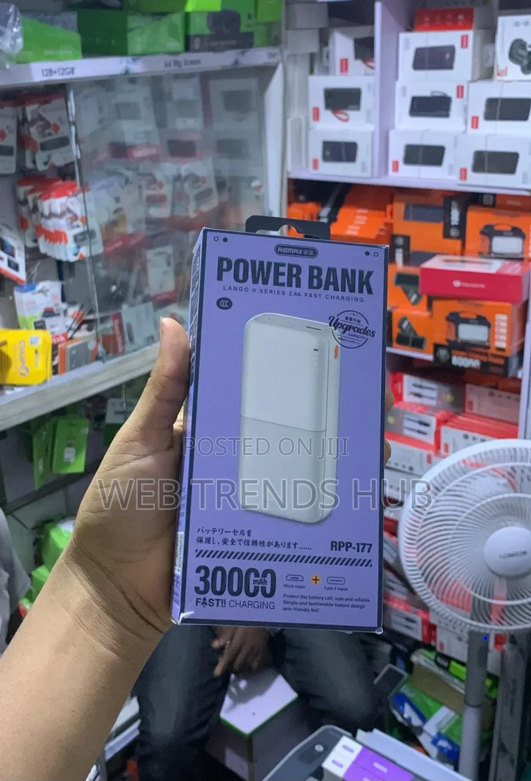 Remax Lango II Series 30000mAh 2.1A Fast Charging PowerBank (RPP-177)