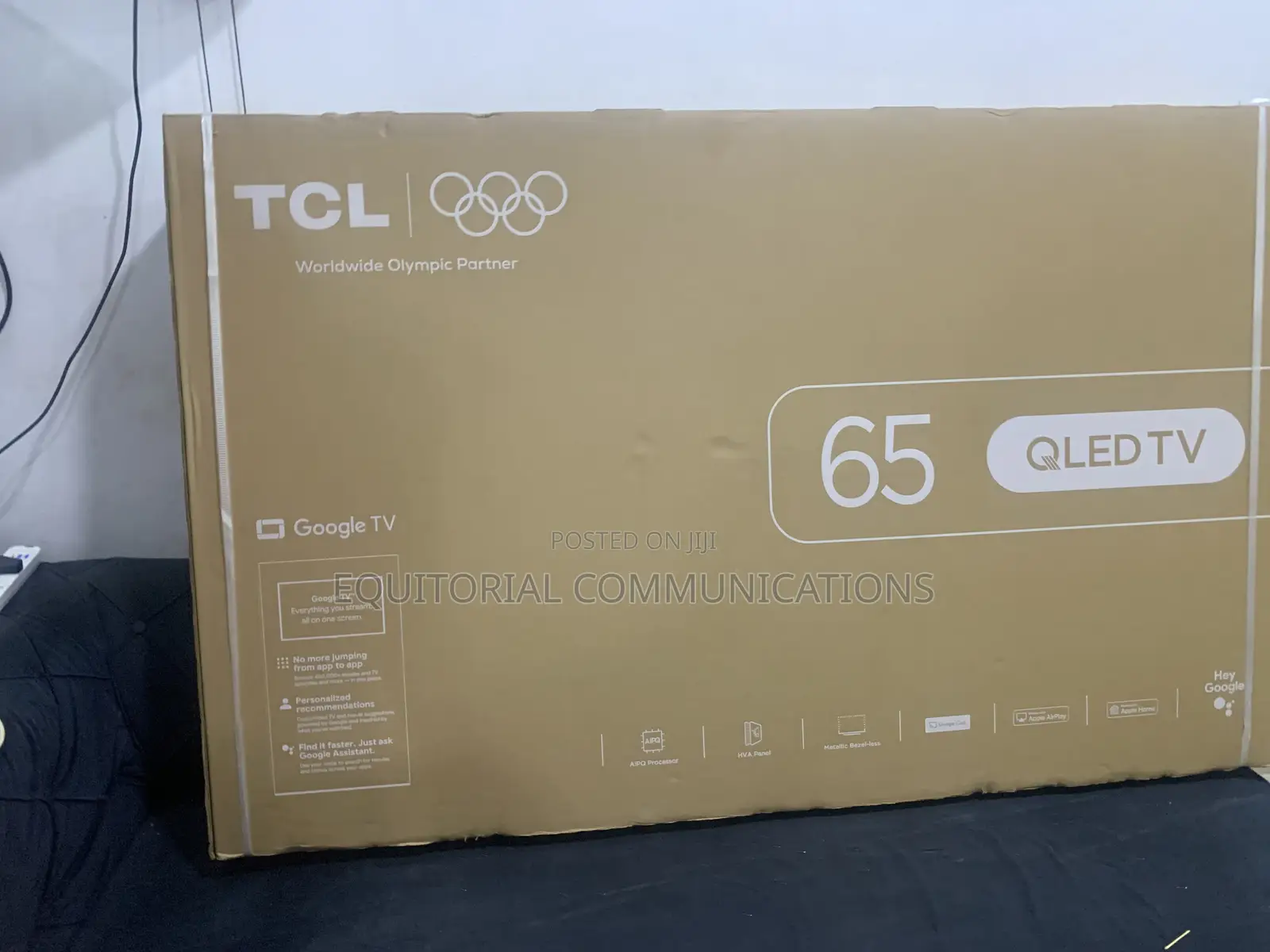 TCL 65 Inch QLED Smart TV With Large Immersive Display