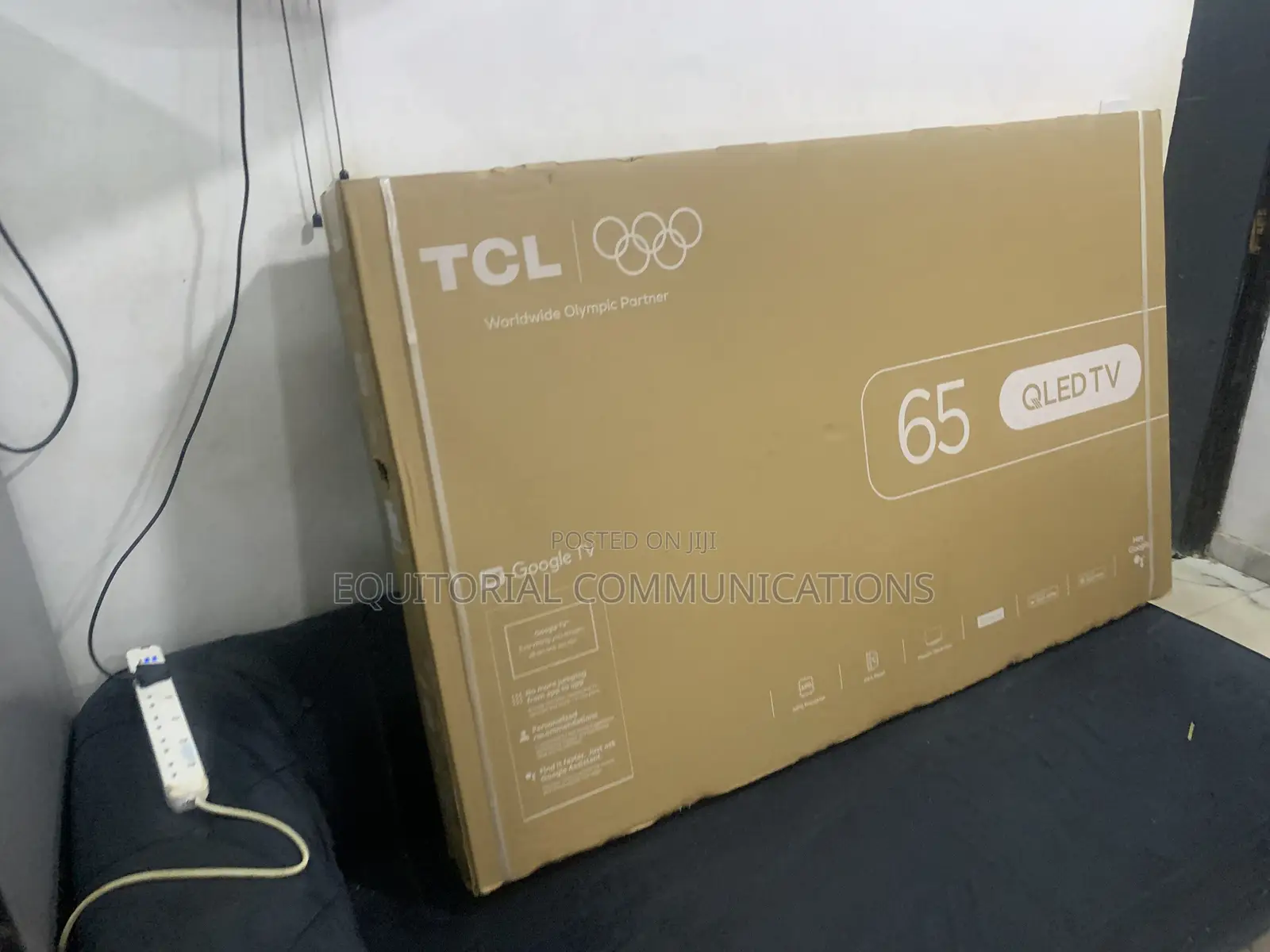 TCL 65 Inch QLED Smart TV With Large Immersive Display