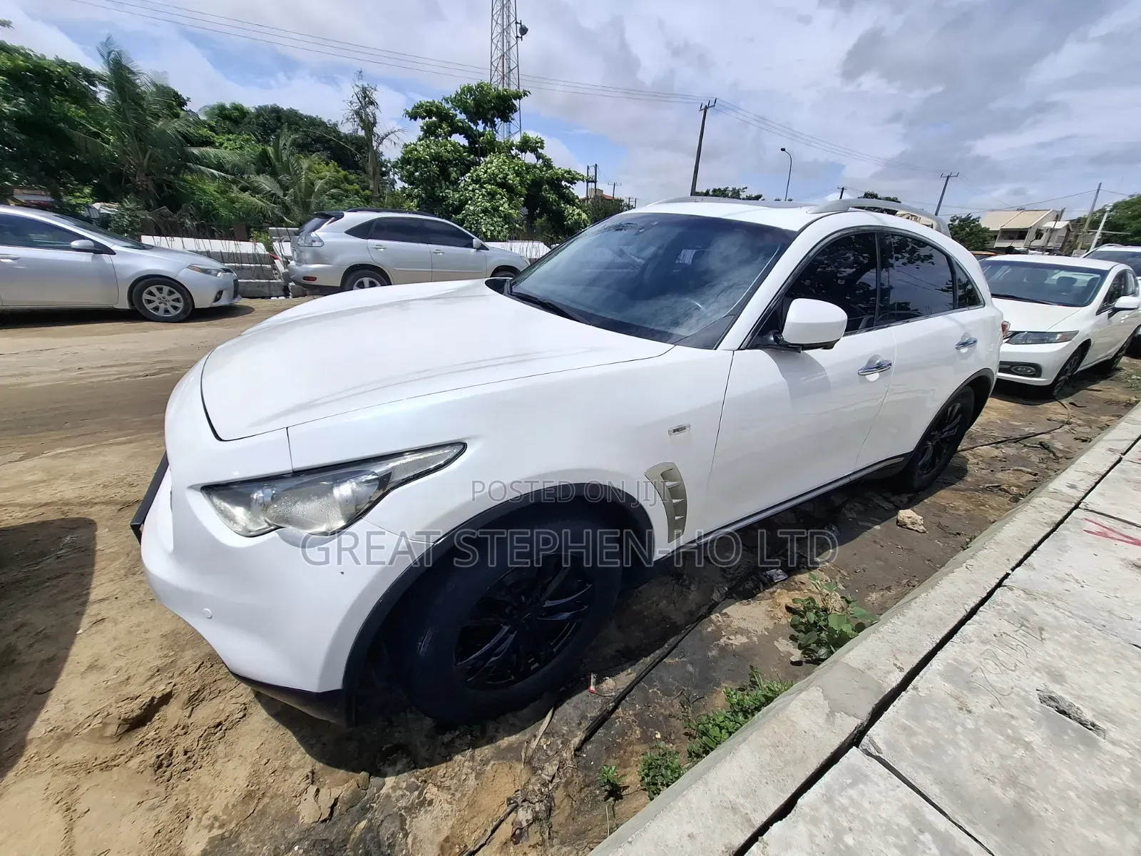 Infiniti FX 35 2010 White