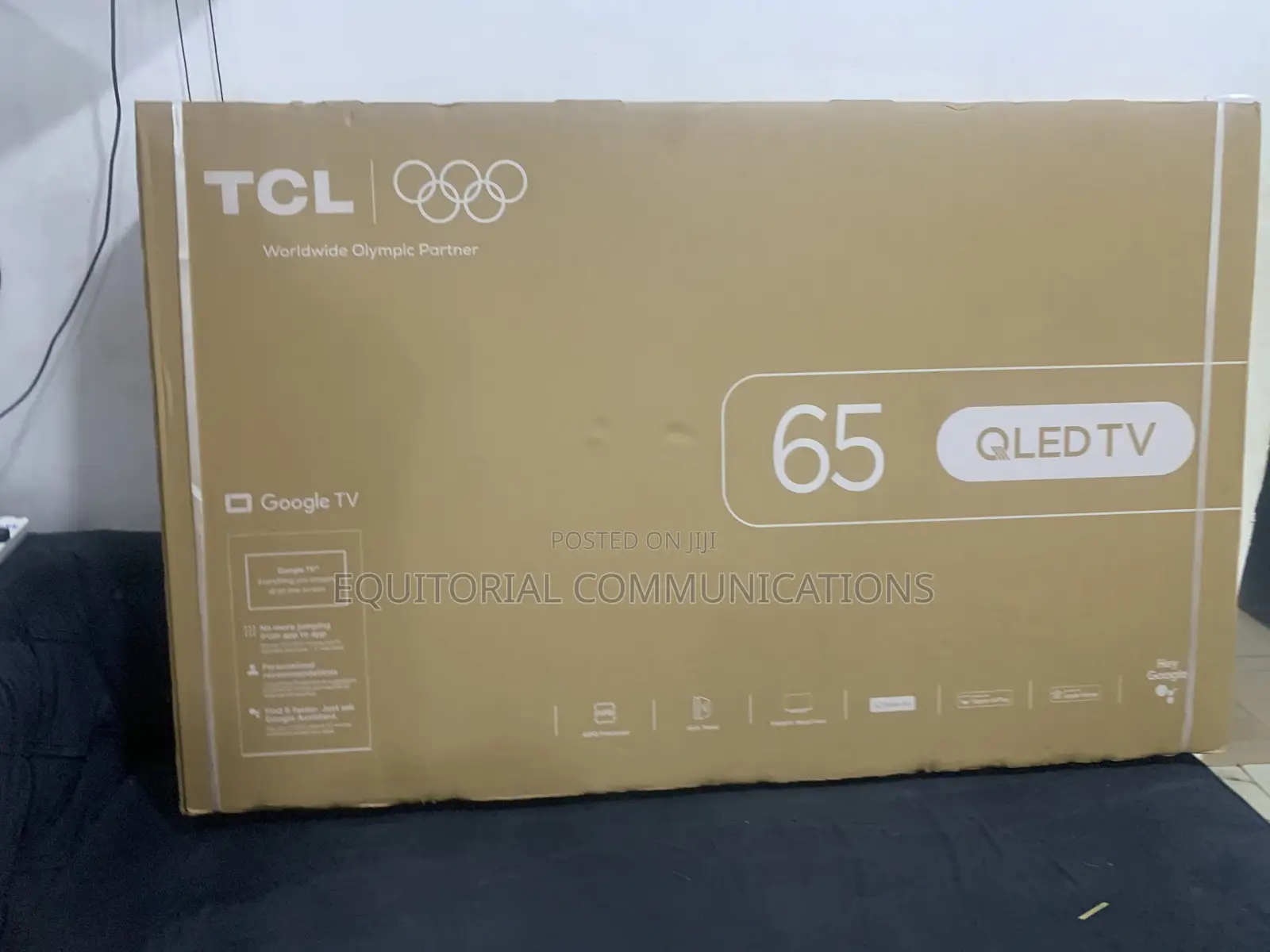 TCL 65 Inch QLED Smart TV With Sharp and Vibrant Display