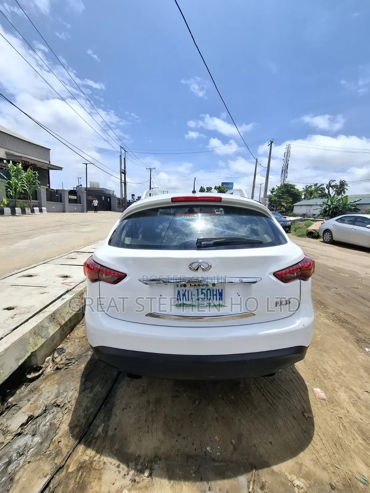 Infiniti FX 35 2010 White