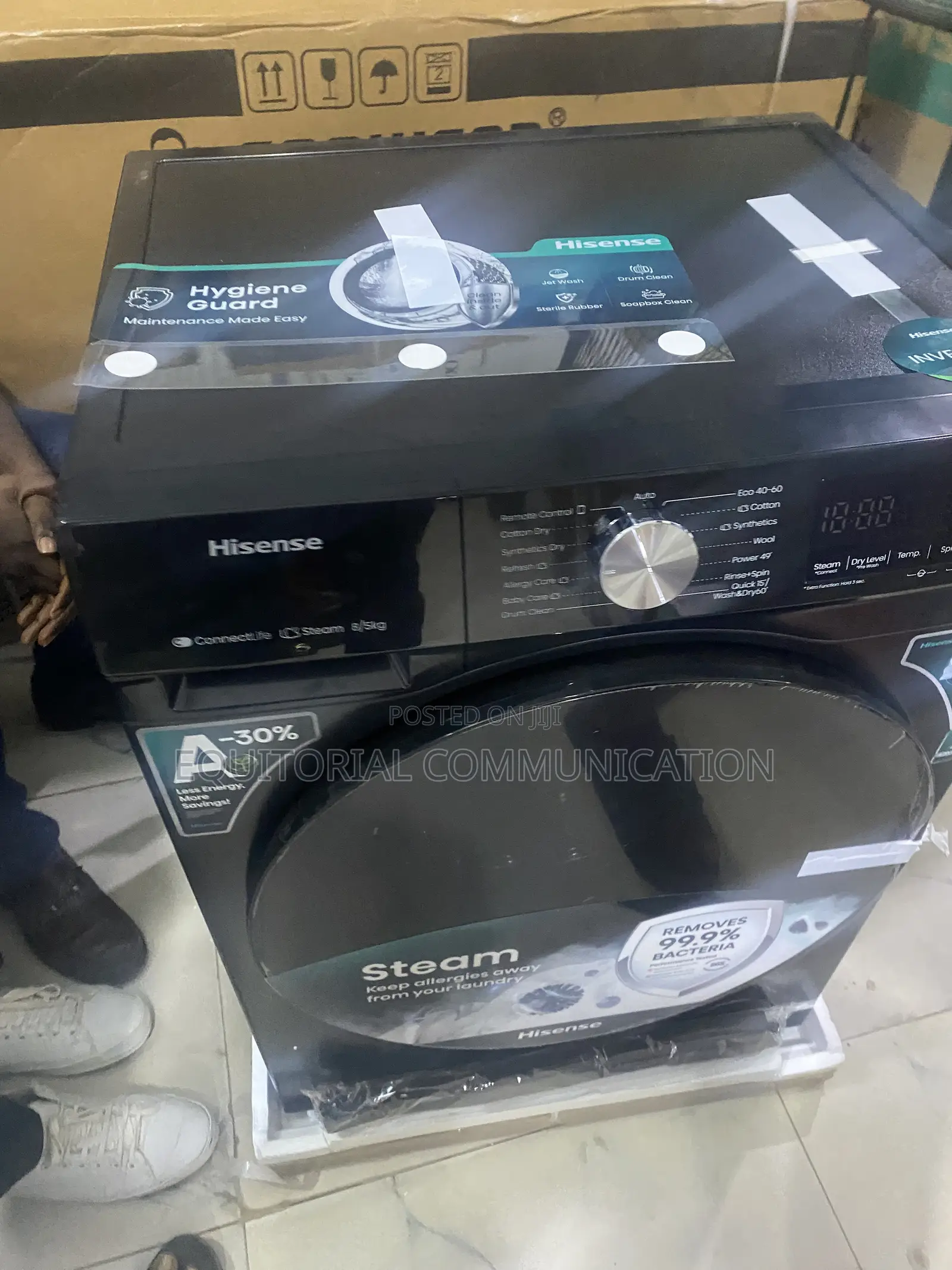 Hisense Dual Function Washing Machine 8KG