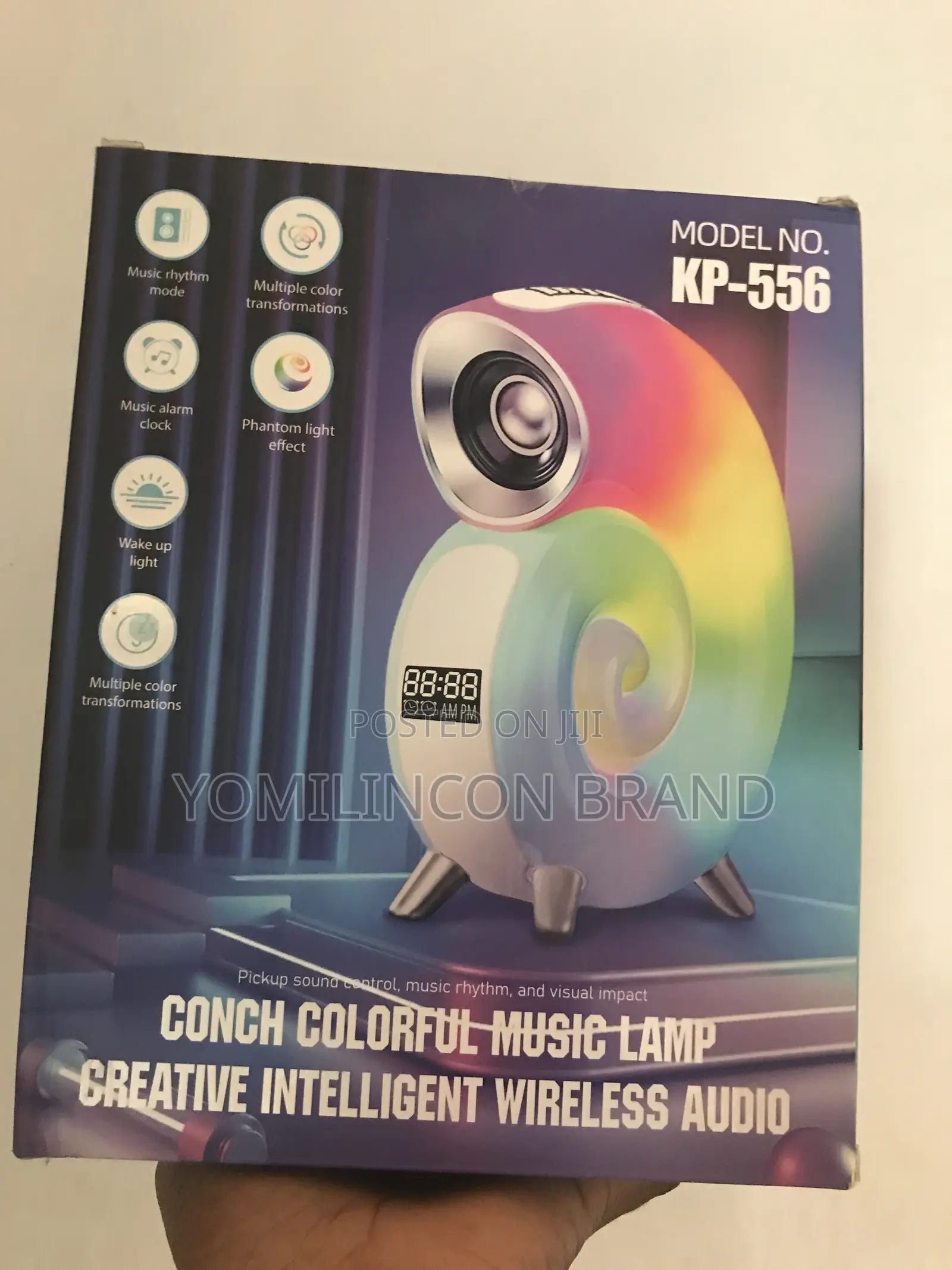 Conch Colorful Music Lamp Kp 556.