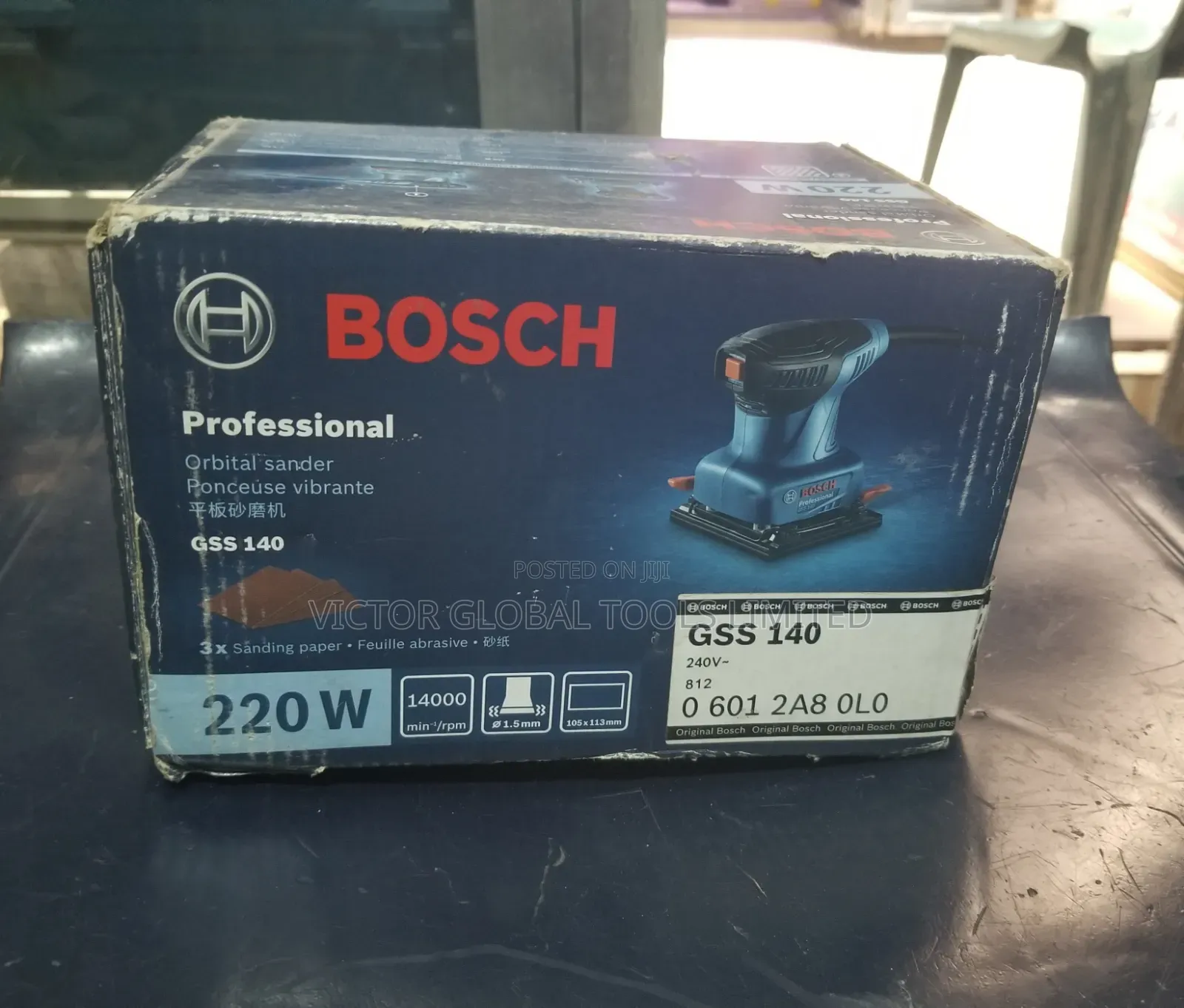 GSS 140 Orbital Sander Machine
