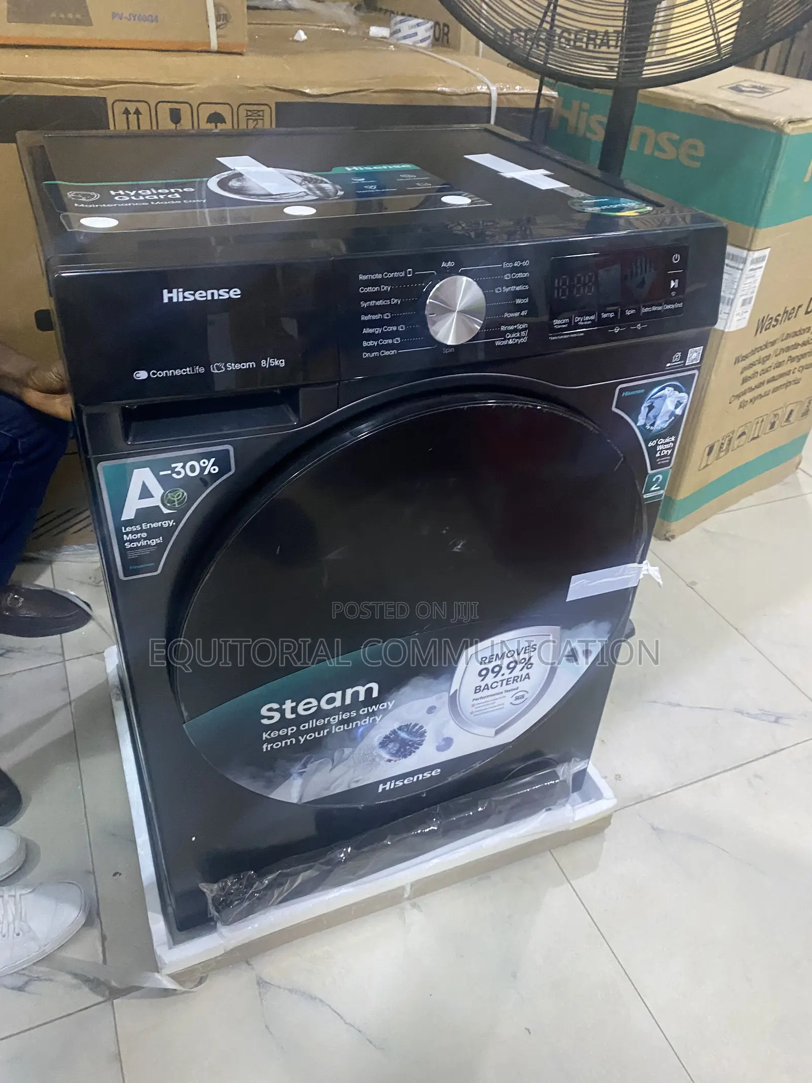 Hisense 8/5kg Household Washing Machine and Dryer Combo