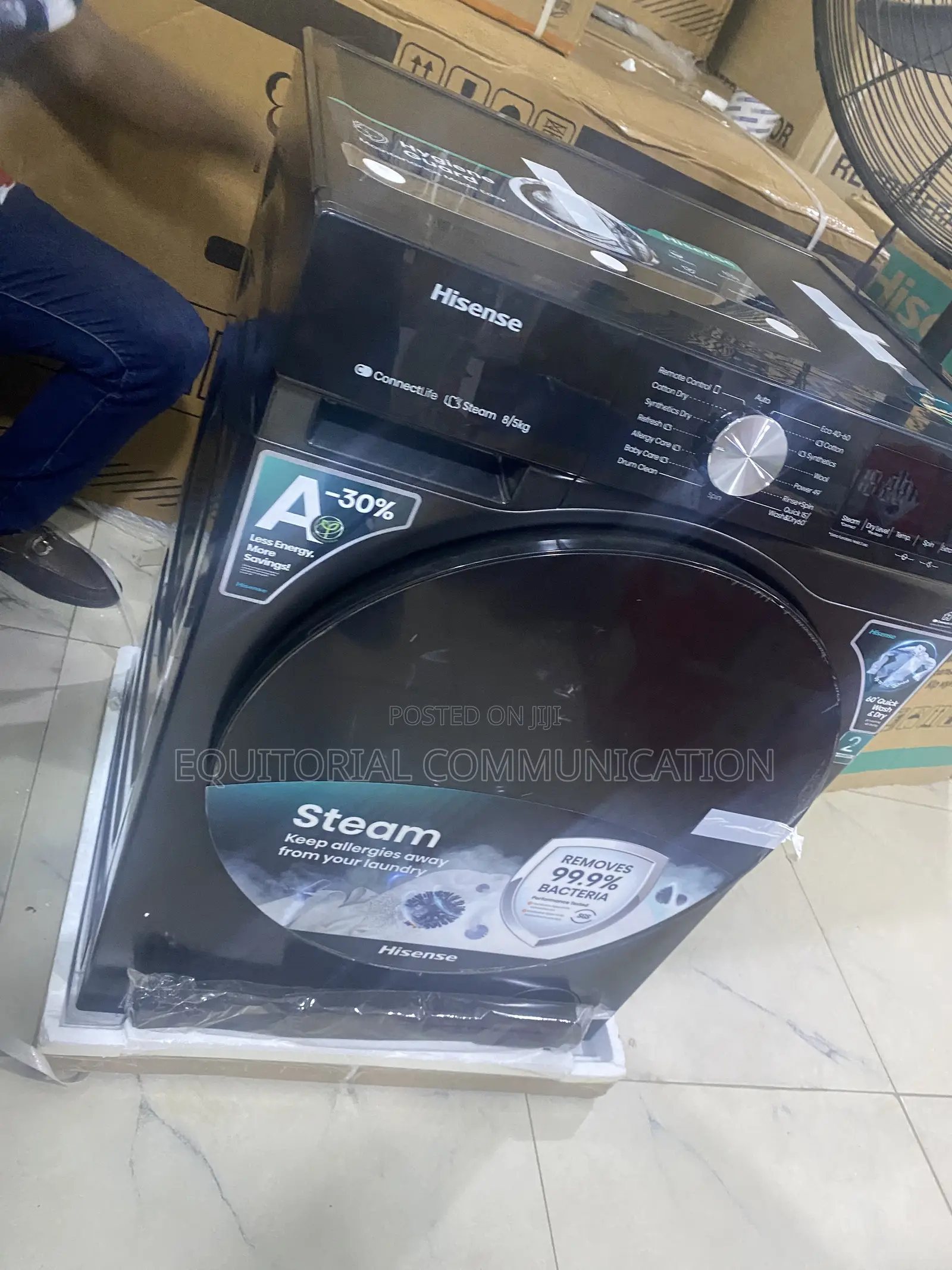 Hisense 8/5kg Automatic Clothes Washer Dryer Combo